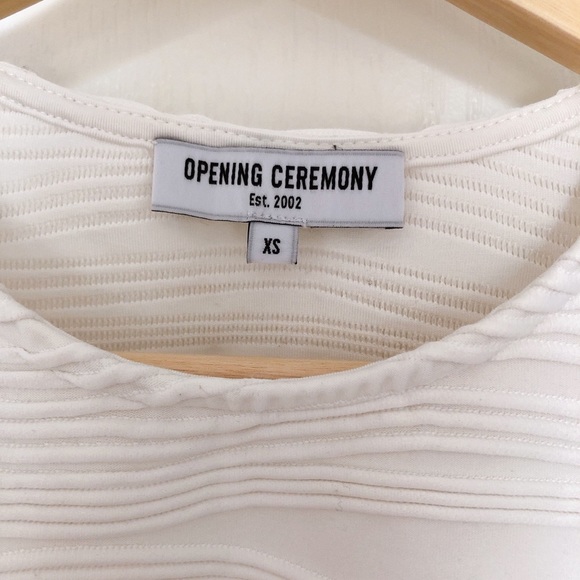 Opening ceremony texture ruffles top - Picture 2 of 4